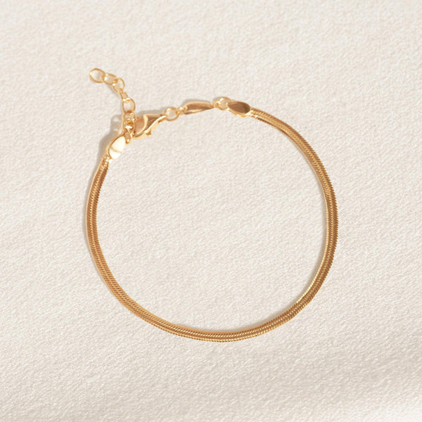 Linjer Chunky Gold Hoop Earrings - Jorunn