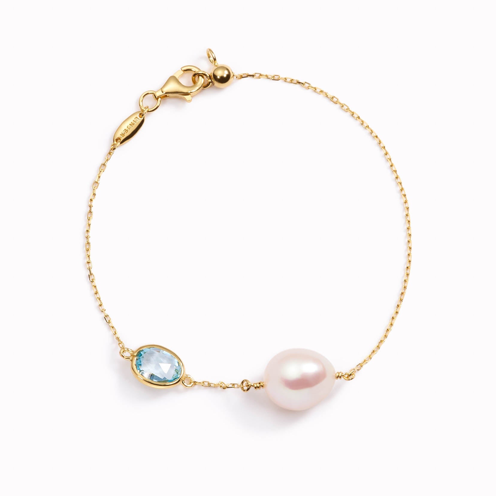 Hotsell 18k Gold Plated, Pearl Wire Wrap Bangle – Elie