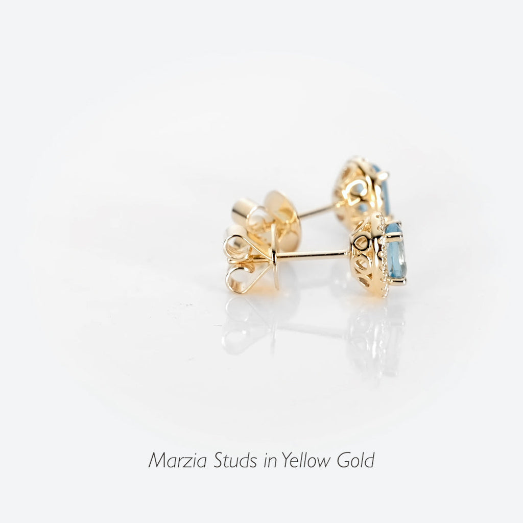 BEAUTIFUL 14K YELLOW GOLD EARRINGS. store # 752