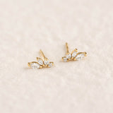 Marquise Wing Earrings - Ava