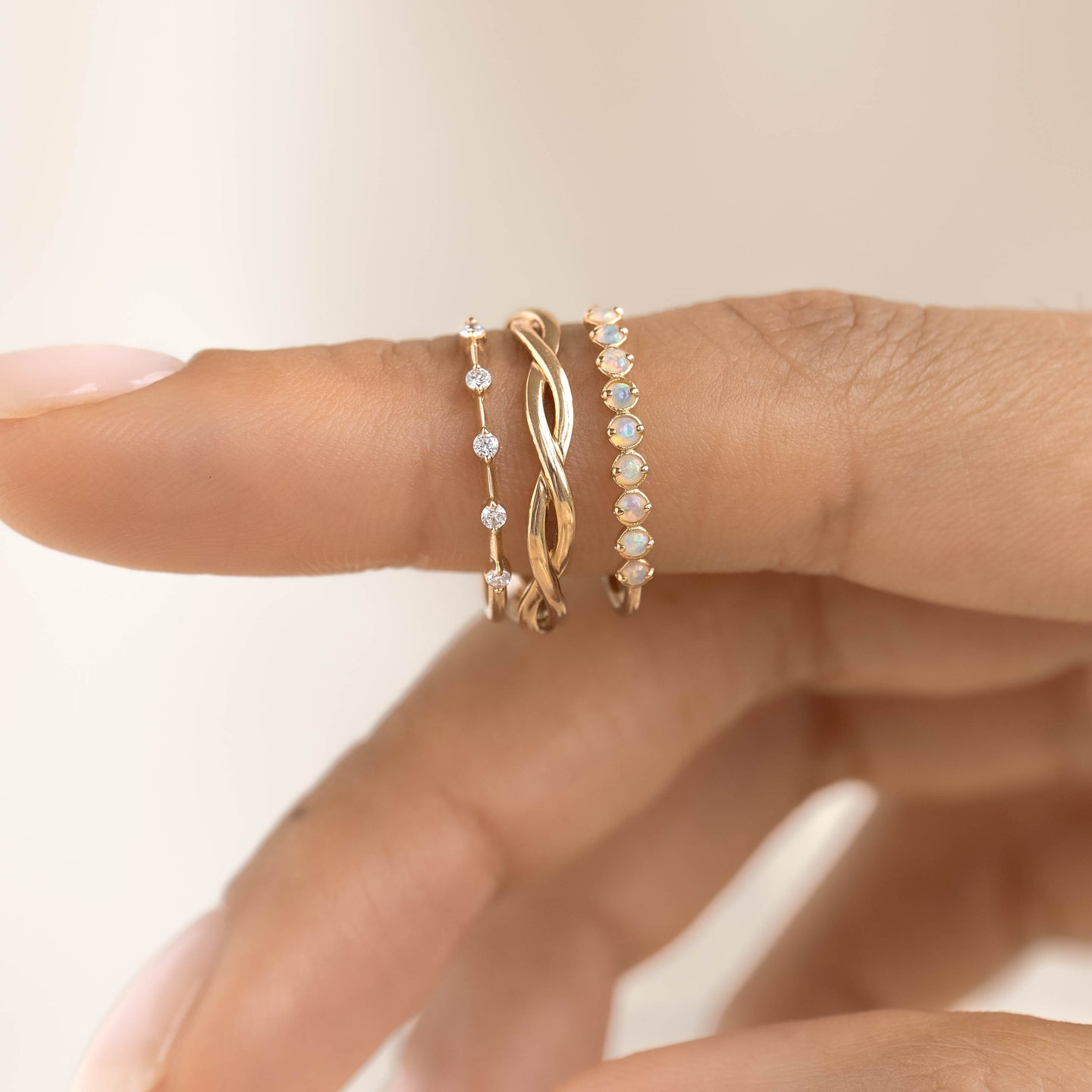 Twist Ring 14k Gold - Liana