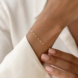 Petal Chain Bracelet 14k Gold - Florence