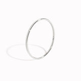 Thin White Gold Ring - Elin