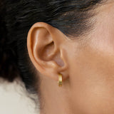 Triple Gold Hoop Earrings - Olina