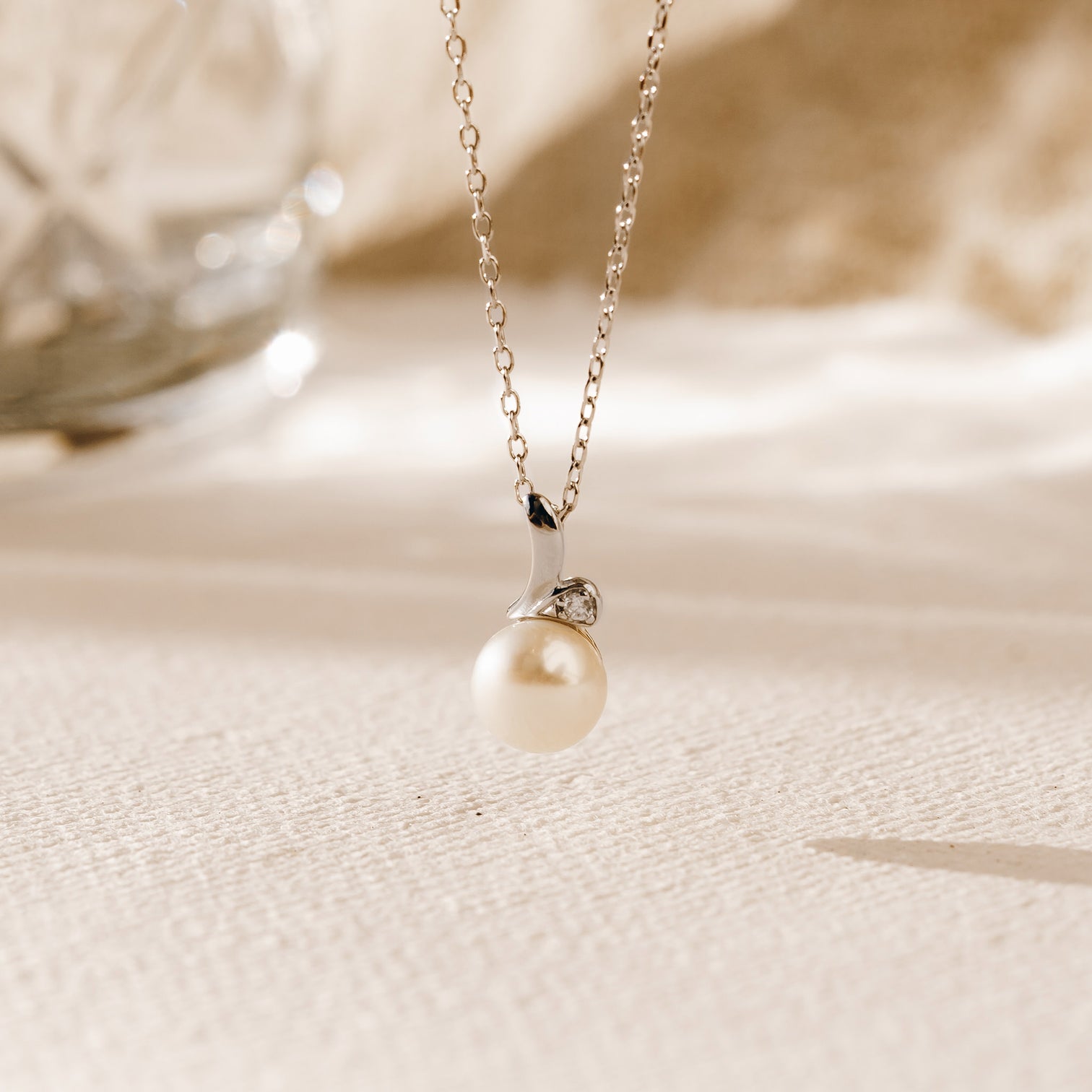 Pearl Necklace - Celine | Linjer Jewelry