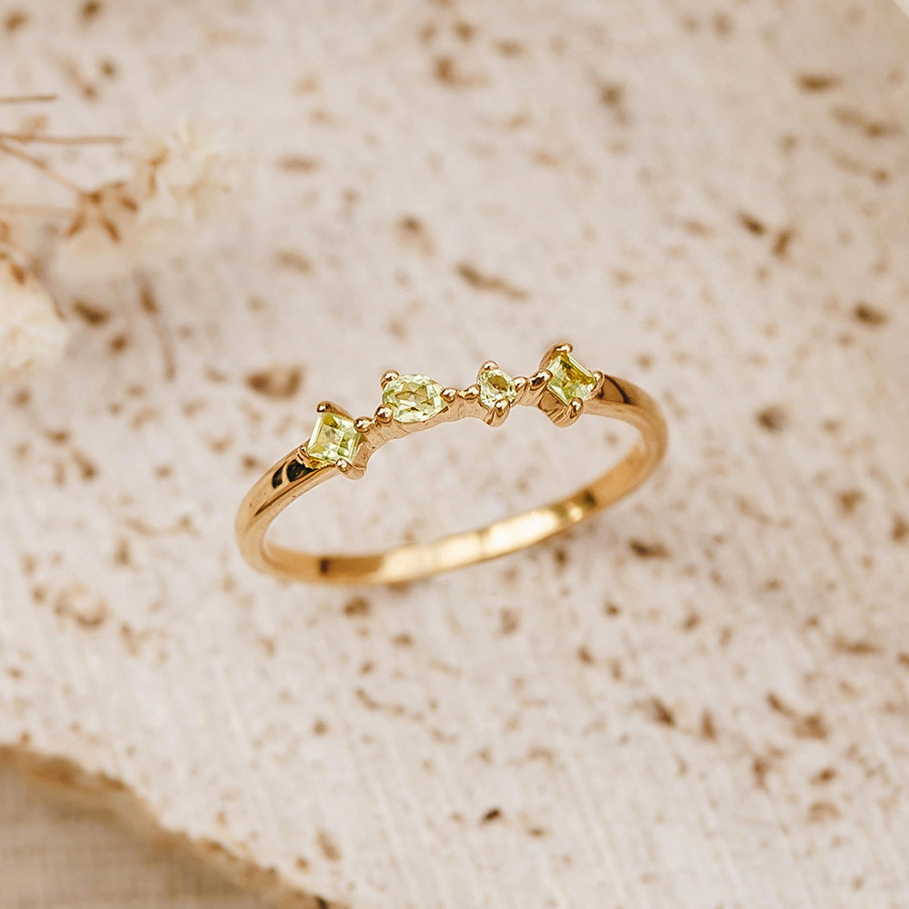 Peridot Ring - Ilse | Linjer Jewelry