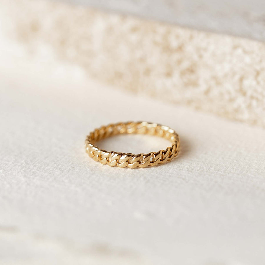 Chain Ring - Tonje | Linjer Jewelry
